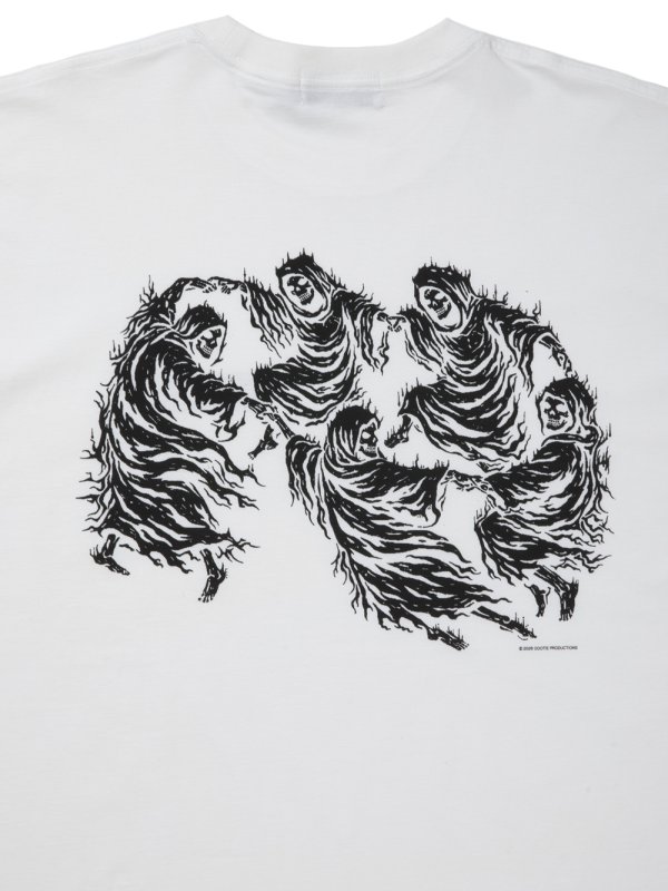 COOTIE PRODUCTIONS/Print S/S Tee - DANCE（White）［プリントT-26