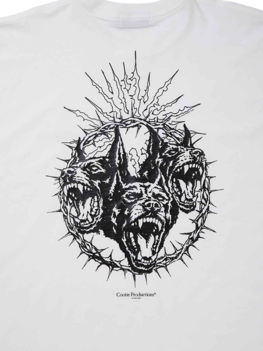 画像4: COOTIE PRODUCTIONS/Print S/S Tee - PITBULL（White）［プリントT-26秋冬］ (4)