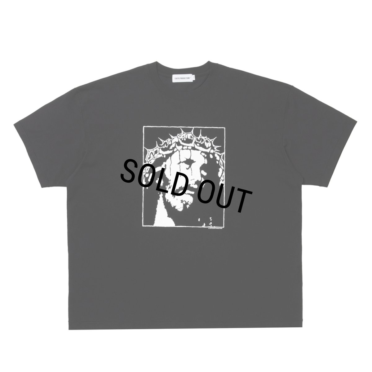 画像1: COOTIE PRODUCTIONS/Print S/S Tee - JESUS（Black）［プリントT-26秋冬］ (1)