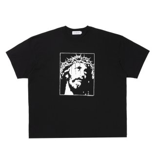 COOTIE PRODUCTIONS/Print S/S Tee - JESUS（Black）［プリントT-26