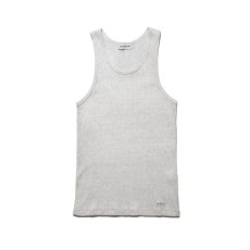 画像3: COOTIE PRODUCTIONS/Ribbed Tank Top（2 Pack）（White & Ash Gray）［リブドタンクトップ-26秋冬］ (3)
