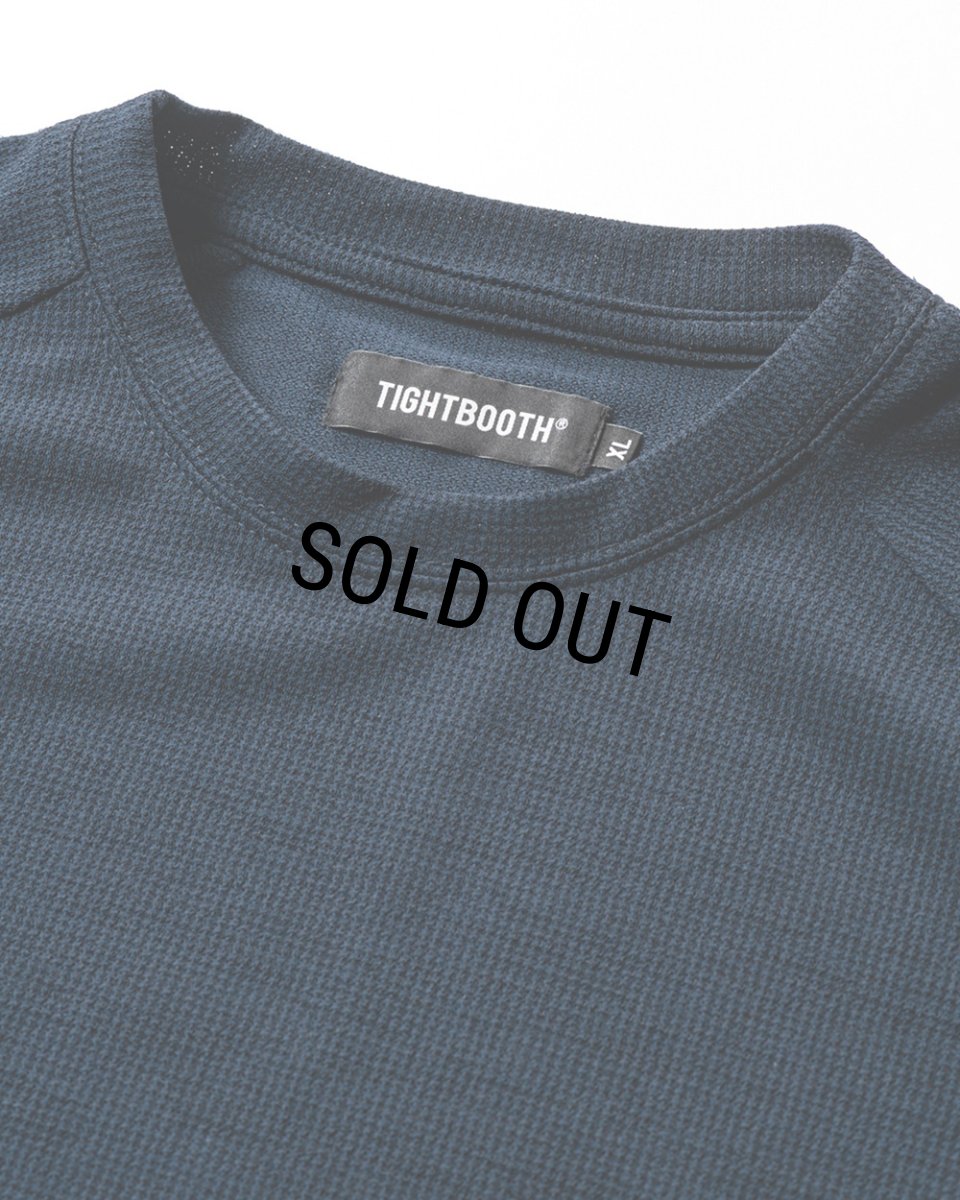 画像2: TIGHTBOOTH/CHIDRY 3/4 SLEEVE T-SHIRT（Navy）［チドリー7分袖T-26夏］ (2)