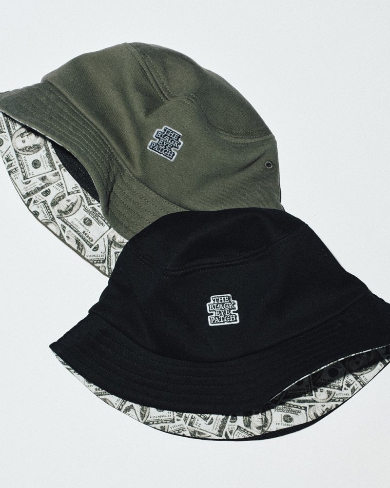 画像3: BlackEyePatch/HUNDREDS UNDERBRIM BUCKET HAT(BLACK)