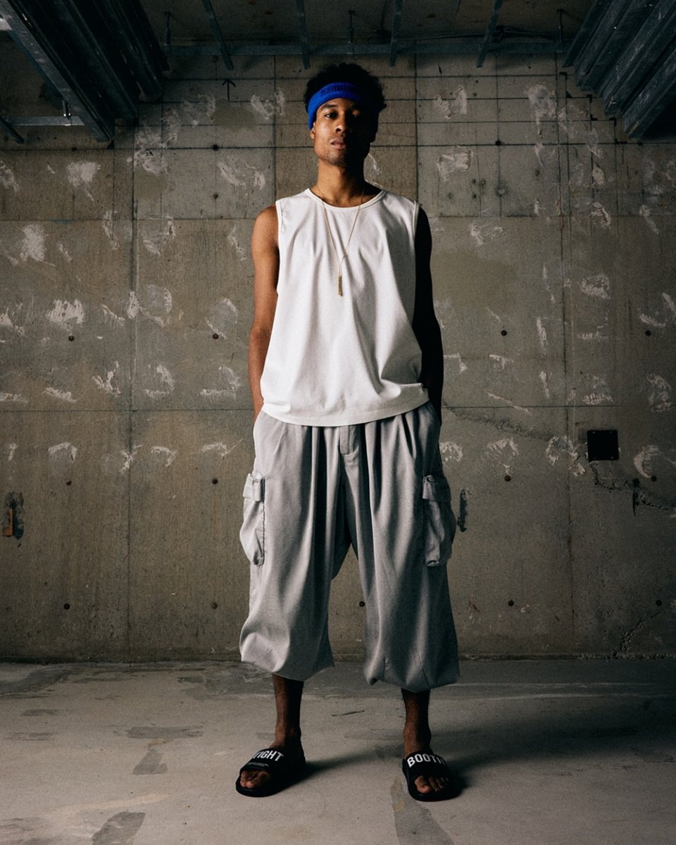 画像3: TIGHTBOOTH/SLEEVELESS T-SHIRT（Black）［スリーブレスT-26夏］ (3)