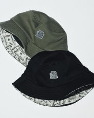 画像5: BlackEyePatch/HUNDREDS UNDERBRIM BUCKET HAT（BLACK） (5)