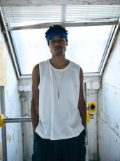 画像2: TIGHTBOOTH/SLEEVELESS T-SHIRT（White）［スリーブレスT-26夏］ (2)