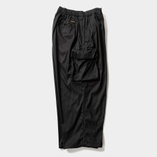 画像2: TIGHTBOOTH/STRIPE BAGGY CARGO PANTS（Black）［ストライプバギーカーゴパンツ-26夏］ (2)