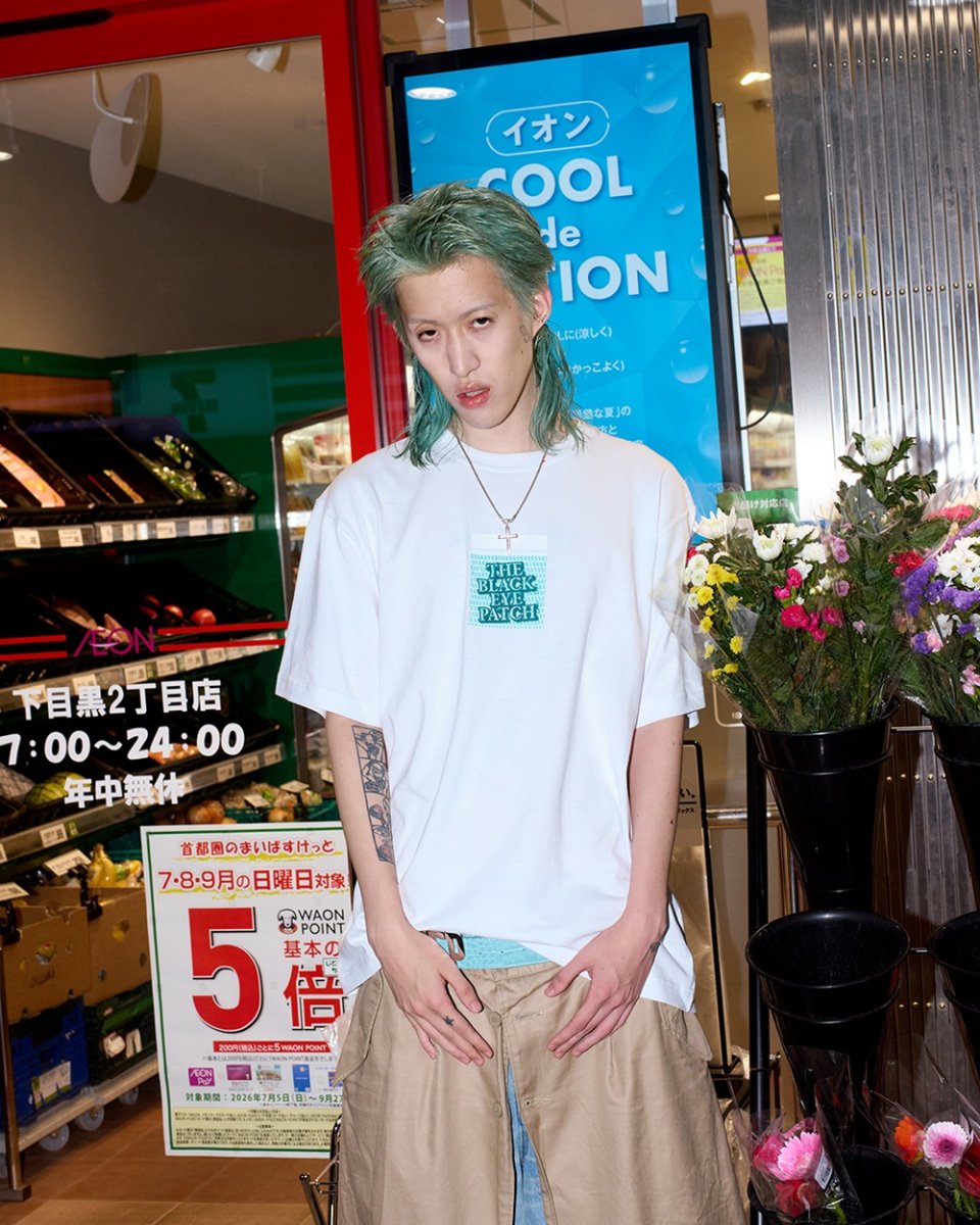 画像3: BlackEyePatch/DOLLAR BAGGIE OG LABEL TEE（WHITE） (3)
