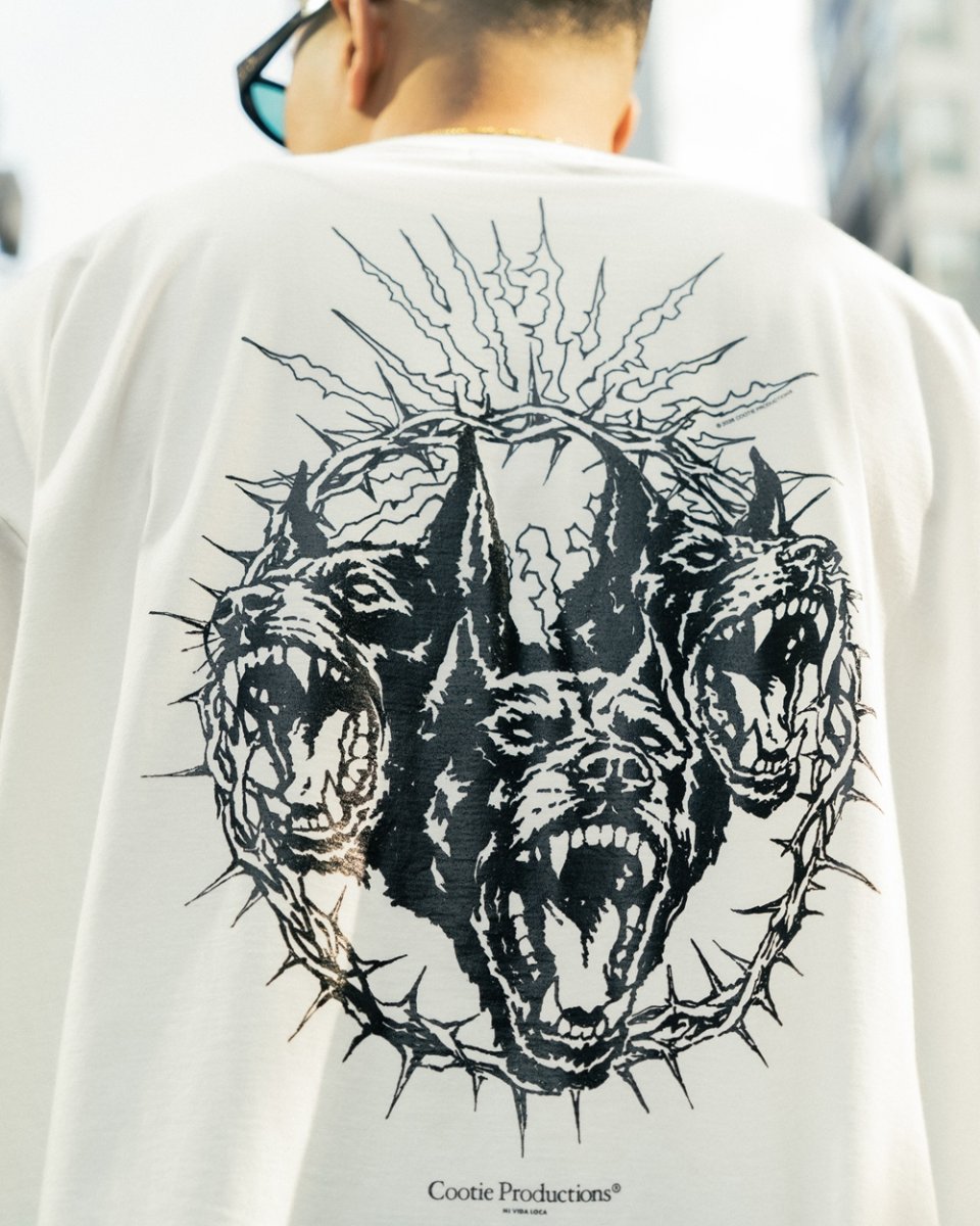 画像5: COOTIE PRODUCTIONS/Print S/S Tee - PITBULL（White）［プリントT-26秋冬］ (5)