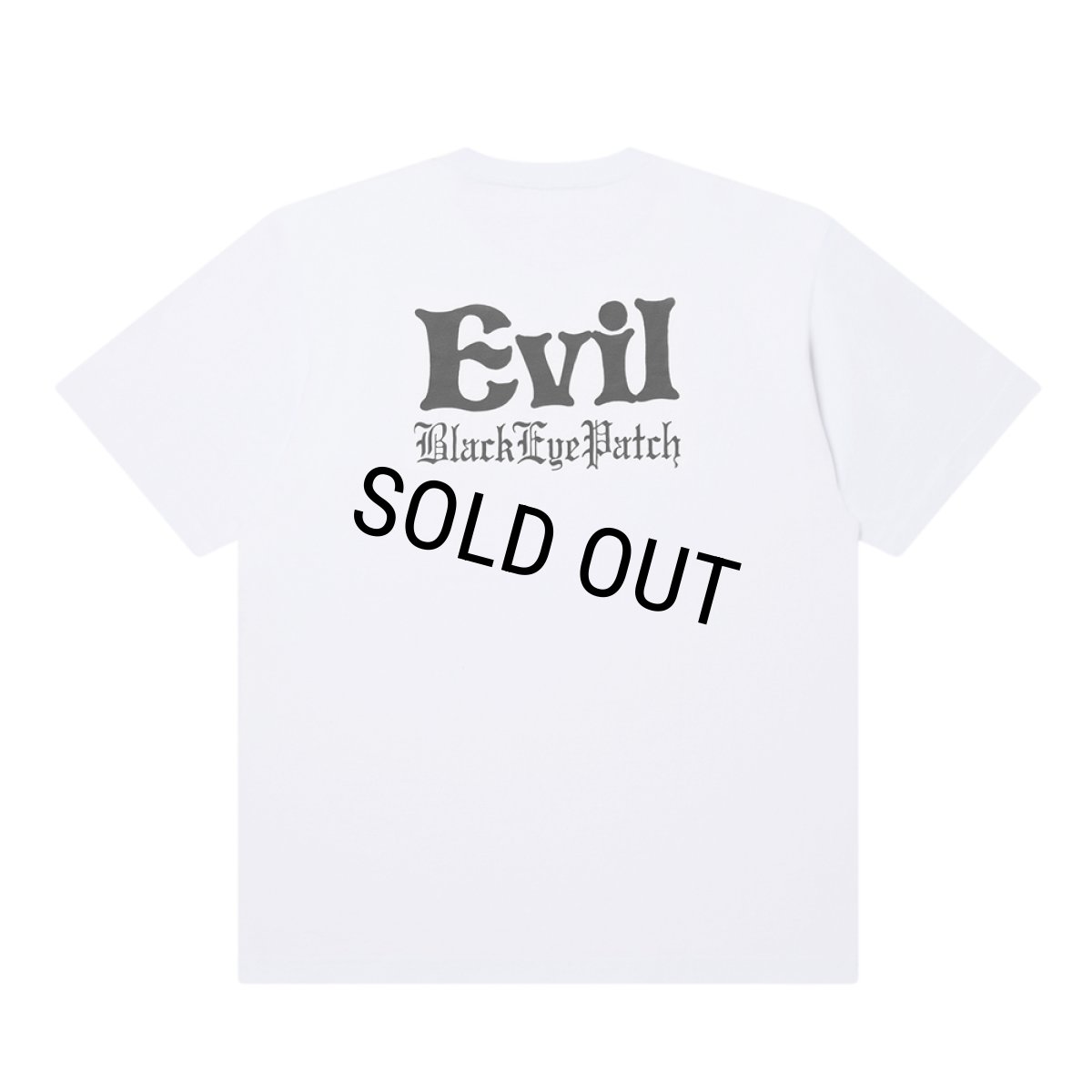 画像2: BlackEyePatch/EVIL CROSS TEE（WHITE） (2)