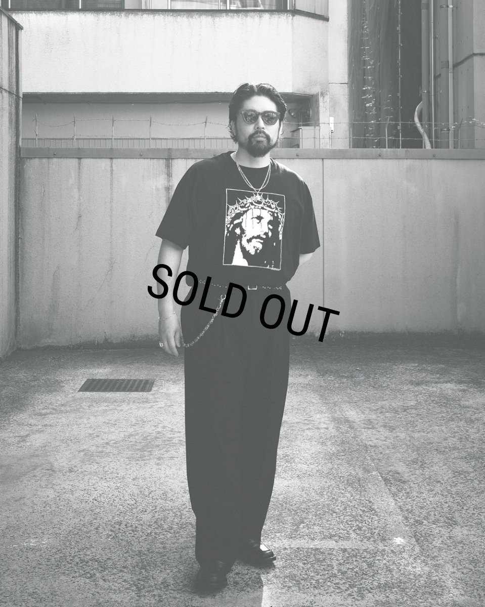 画像9: COOTIE PRODUCTIONS/Print S/S Tee - JESUS（Black）［プリントT-26秋冬］ (9)
