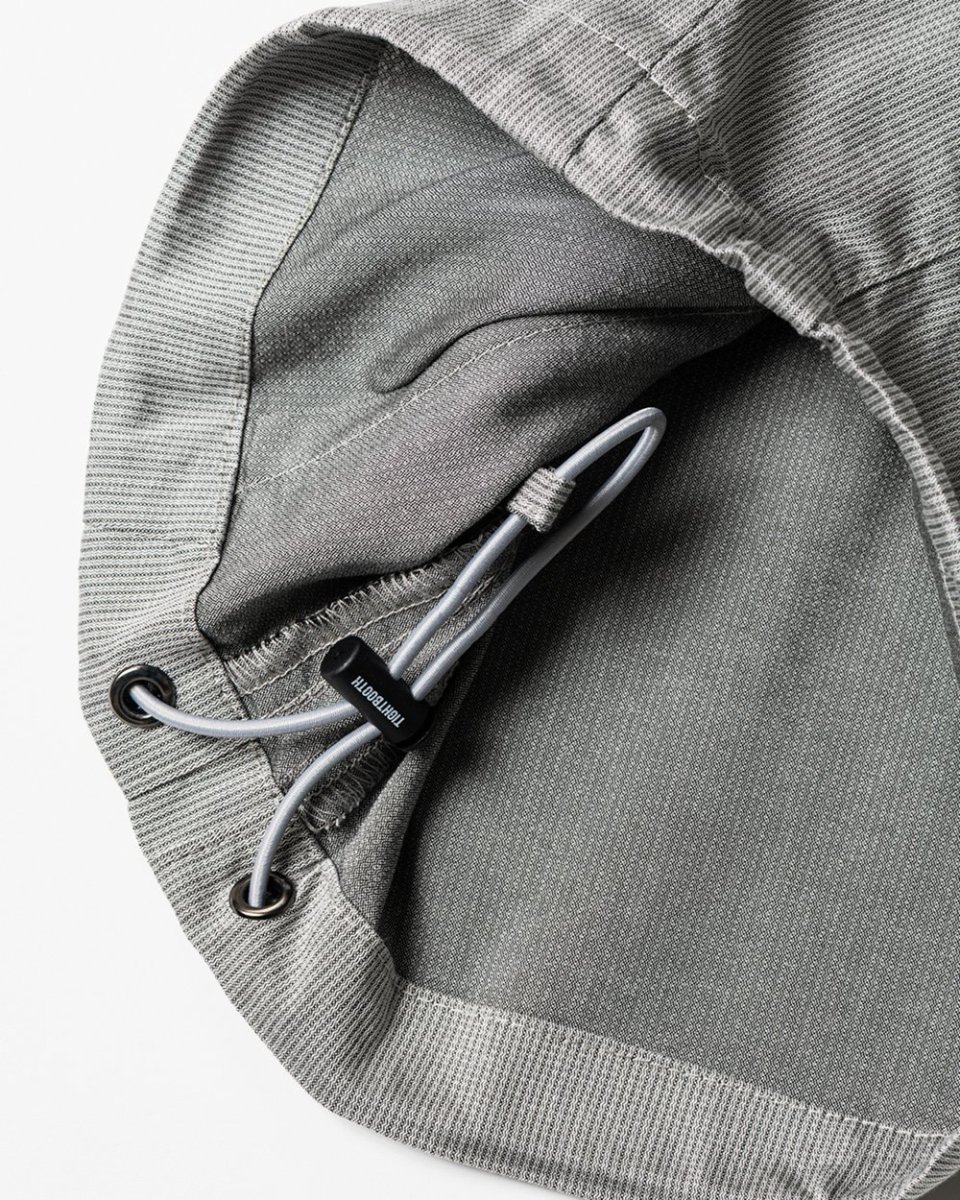 画像12: TIGHTBOOTH/STRIPE BAGGY CARGO PANTS（Gray）［ストライプバギーカーゴパンツ-26夏］ (12)