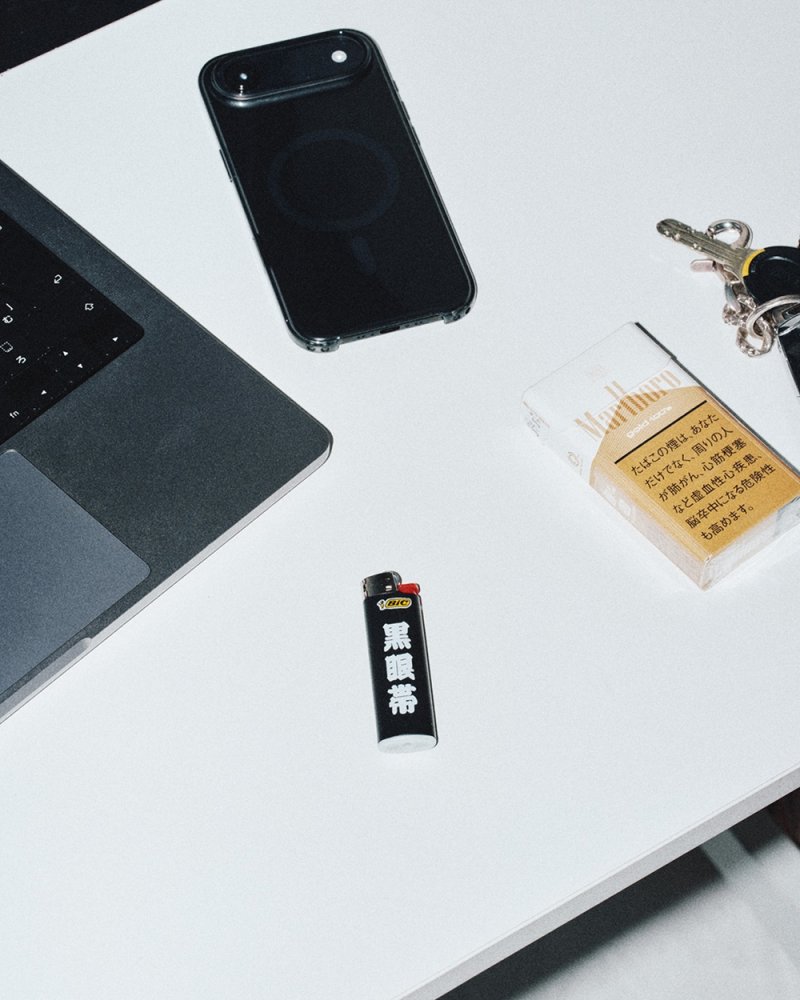 画像2: BlackEyePatch/KUROGANTAI BIC LIGHTER（BLACK）
