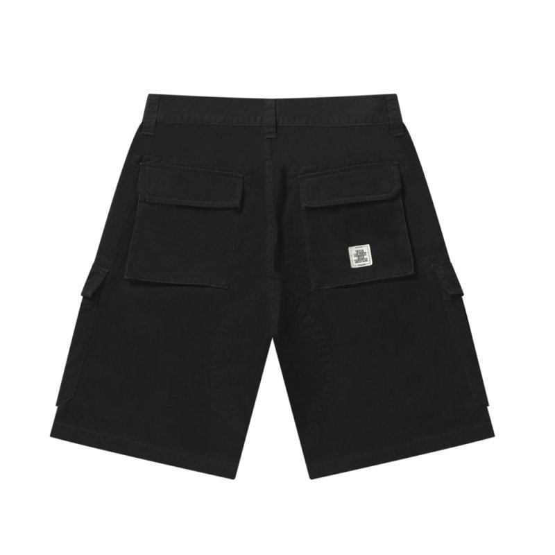 画像2: BlackEyePatch/OG LABEL WASHED CARGO BAGGY SHORTS(BLACK)