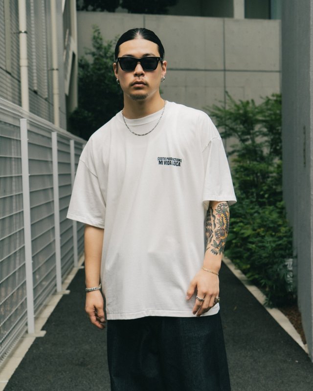 COOTIE PRODUCTIONS/Print S/S Tee - DANCE（White）［プリントT-26