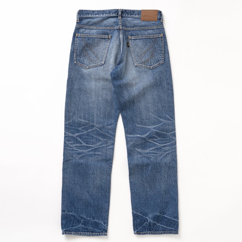 画像2: RATS/VINTAGE WASH DENIM PANTS（INDIGO）［ヴィンテージウォッシュデニムパンツ-26春夏］
