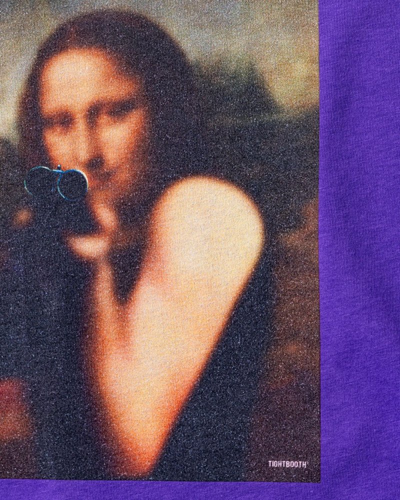 画像2: TIGHTBOOTH/MONALISA S/S T-SHIRT（Purple）［モナリザT-26夏］