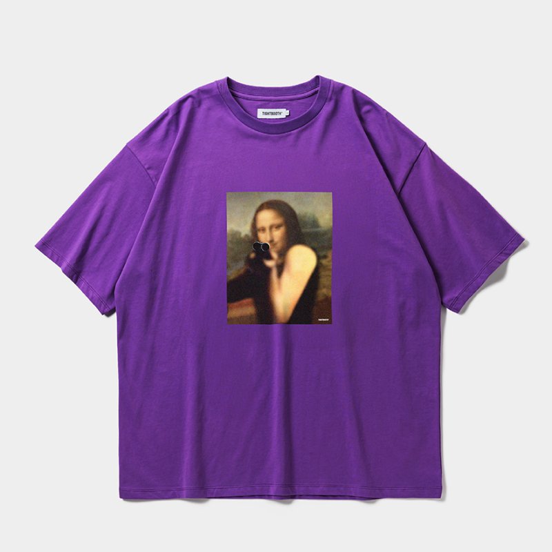 画像1: TIGHTBOOTH/MONALISA S/S T-SHIRT（Purple）［モナリザT-26夏］