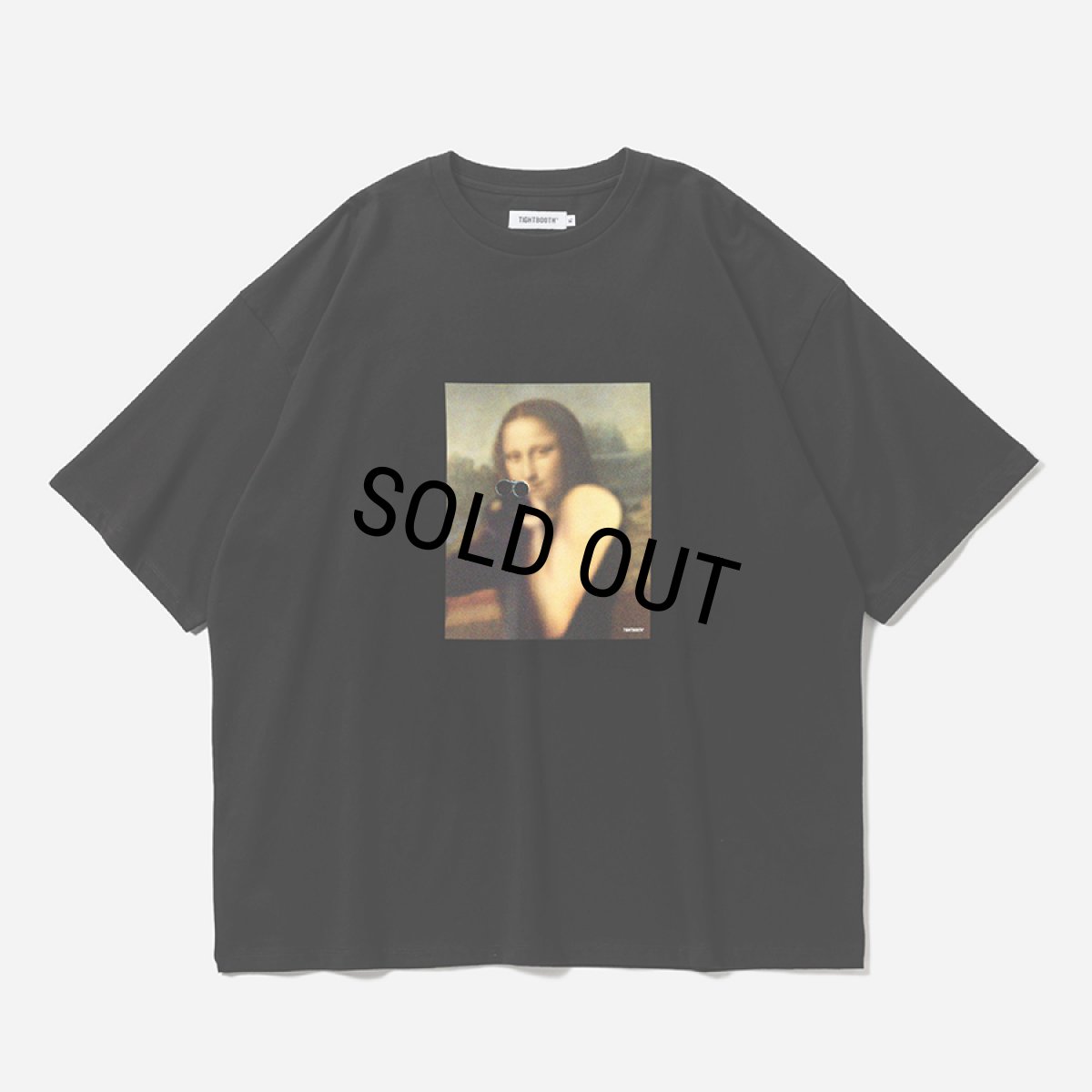 画像1: TIGHTBOOTH/MONALISA S/S T-SHIRT（Black）［モナリザT-26夏］ (1)