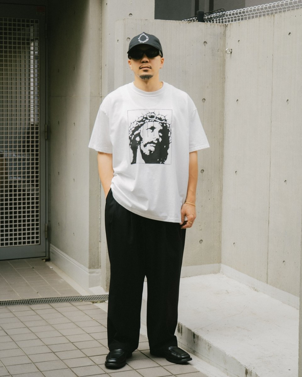 画像5: COOTIE PRODUCTIONS/Print S/S Tee - JESUS（White）［プリントT-26秋冬］ (5)