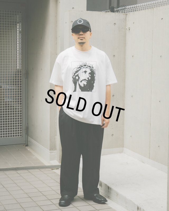 COOTIE PRODUCTIONS/Print S/S Tee - JESUS（White）［プリントT-26