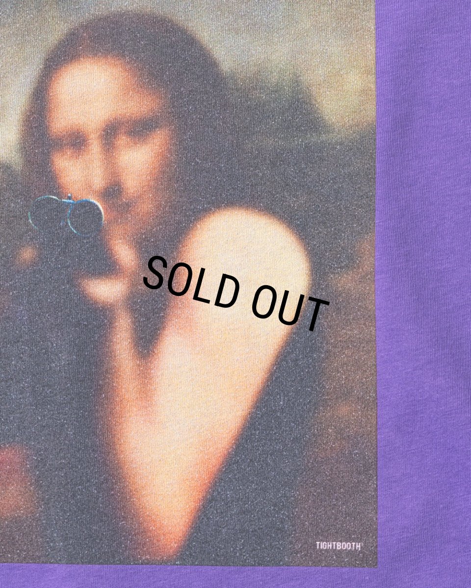 画像2: TIGHTBOOTH/MONALISA S/S T-SHIRT（Purple）［モナリザT-26夏］ (2)