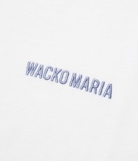 画像2: WACKO MARIA/WASHED HEAVY WEIGHT T-SHIRT（WHITE）［刺繍T-26秋冬］ (2)