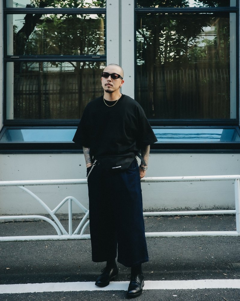 画像3: COOTIE PRODUCTIONS/Nylon Ox Waist Bag（Black）［ナイロンオックスウエストバッグ-26秋冬］