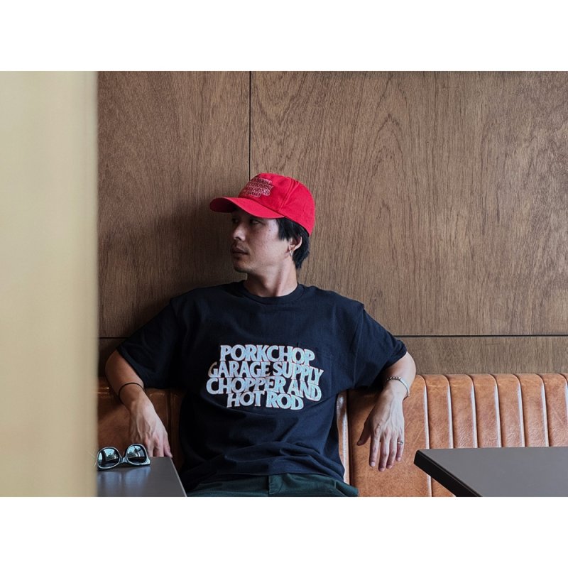 画像3: PORKCHOP/C&H LOGO COTTON CAP（RED）［C&Hロゴコットンキャップ-26春夏］
