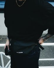 画像6: COOTIE PRODUCTIONS/Nylon Ox Waist Bag（Black）［ナイロンオックスウエストバッグ-26秋冬］ (6)