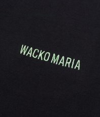 画像2: WACKO MARIA/WASHED HEAVY WEIGHT T-SHIRT（BLACK）［刺繍T-26秋冬］ (2)