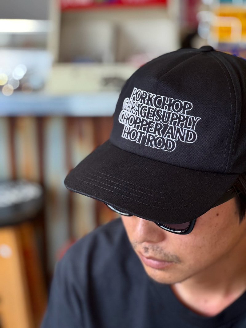画像3: PORKCHOP/C&H LOGO COTTON CAP（BLACK）［C&Hロゴコットンキャップ-26春夏］