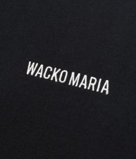 画像2: WACKO MARIA/WASHED HEAVY WEIGHT T-SHIRT（BLACK）［刺繍T-26秋冬］ (2)