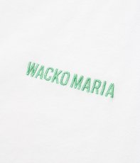 画像2: WACKO MARIA/WASHED HEAVY WEIGHT T-SHIRT（WHITE）［刺繍T-26秋冬］ (2)