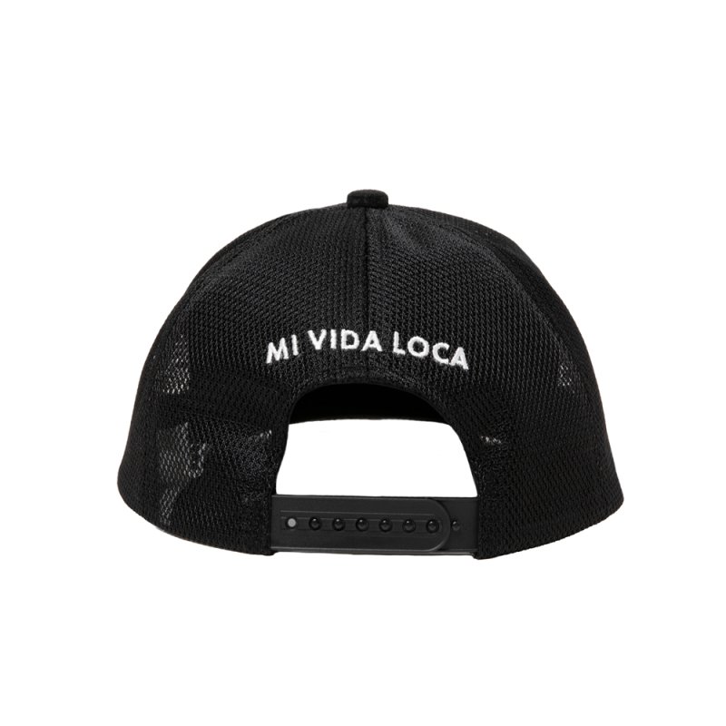 画像2: COOTIE PRODUCTIONS/Suede 5 Panel Mesh Cap（Black）［スウェード5パネルメッシュキャップ-26春夏］
