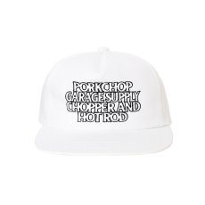 画像1: PORKCHOP/C&H LOGO COTTON CAP（WHITE）［C&Hロゴコットンキャップ-26春夏］ (1)