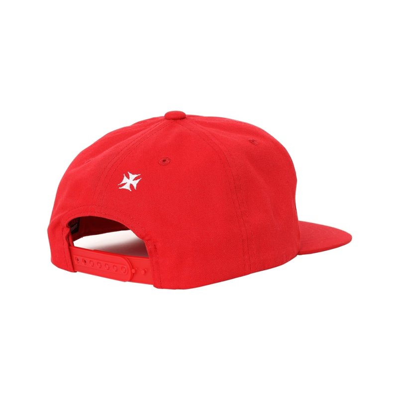 画像2: PORKCHOP/C&H LOGO COTTON CAP（RED）［C&Hロゴコットンキャップ-26春夏］