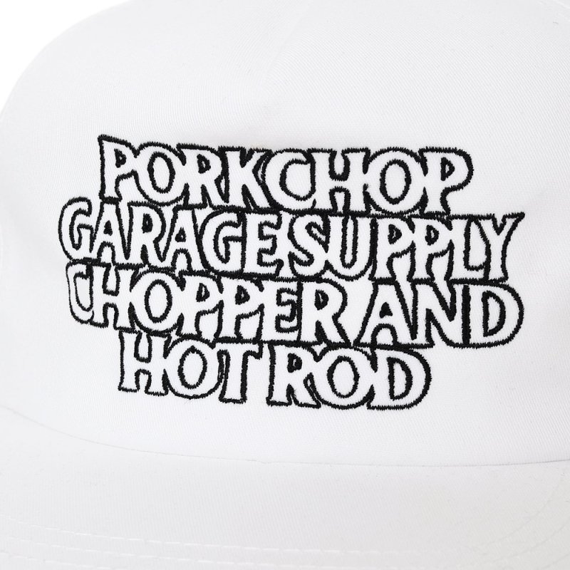 画像3: PORKCHOP/C&H LOGO COTTON CAP（WHITE）［C&Hロゴコットンキャップ-26春夏］