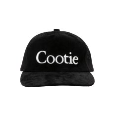 画像1: COOTIE PRODUCTIONS/Suede 5 Panel Mesh Cap（Black）［スウェード5パネルメッシュキャップ-26春夏］ (1)
