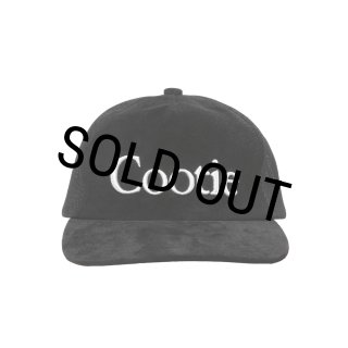 COOTIE PRODUCTIONS/Suede 5 Panel Mesh Cap（Black）［スウェード5