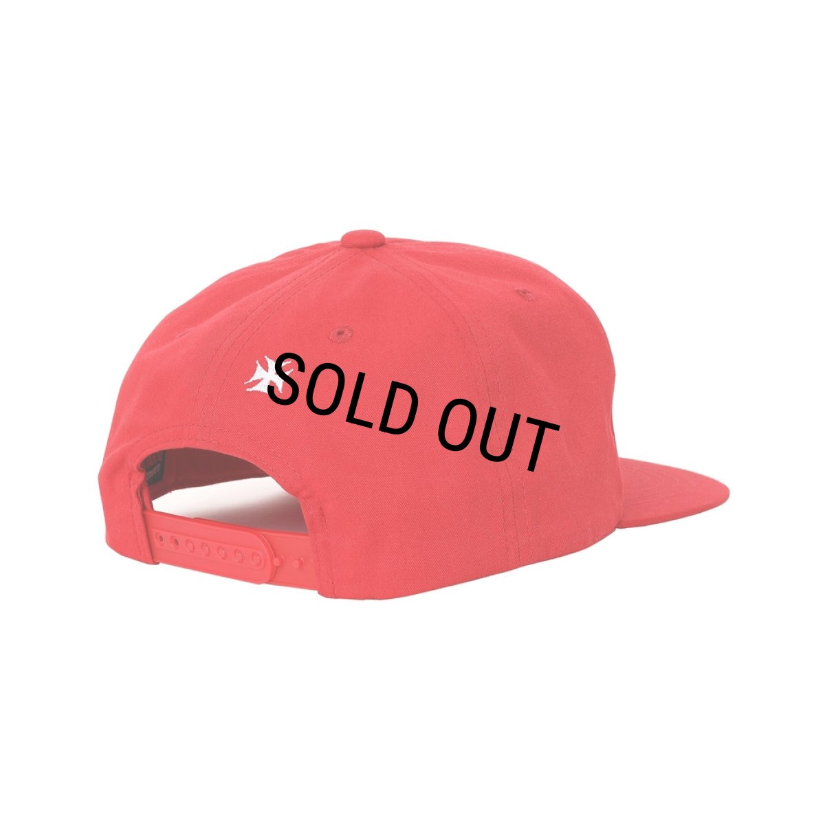 画像2: PORKCHOP/C&H LOGO COTTON CAP（RED）［C&Hロゴコットンキャップ-26春夏］ (2)