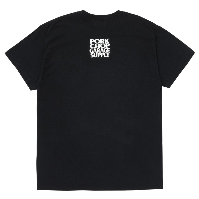 画像2: PORKCHOP/C&H LOGO POCKET TEE（BLACK）［C&HロゴポケT-26春夏］
