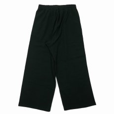 画像2: DAIRIKU/Silk-Cotton Wide Sweater Pants（Black）［ワイドスウェットパンツ-26秋冬］ (2)