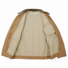 画像4: DAIRIKU/"Dairiku Work Wear" Vintage Wash Jacket（Beige）［ヴィンテージウォッシュJKT-26秋冬］ (4)