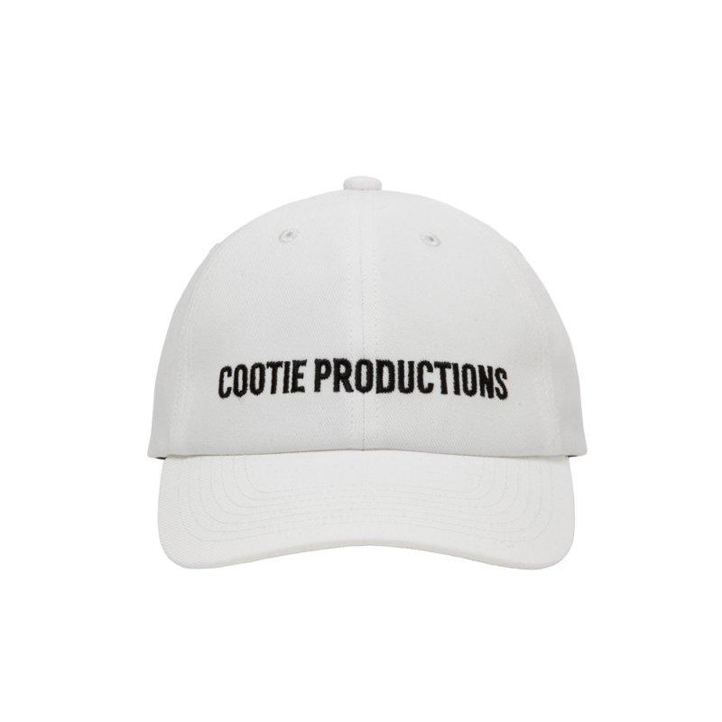 画像1: COOTIE PRODUCTIONS/Cotton Serge 6 Panel Cap（Off White）［コットンサージ6パネルキャップ-26秋冬］