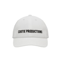 画像1: COOTIE PRODUCTIONS/Cotton Serge 6 Panel Cap（Off White）［コットンサージ6パネルキャップ-26秋冬］ (1)