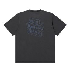 画像2: BlackEyePatch/POLYGON OG LABEL TEE（WASHED BLACK） (2)