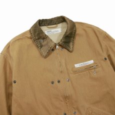画像5: DAIRIKU/"Dairiku Work Wear" Vintage Wash Jacket（Beige）［ヴィンテージウォッシュJKT-26秋冬］ (5)
