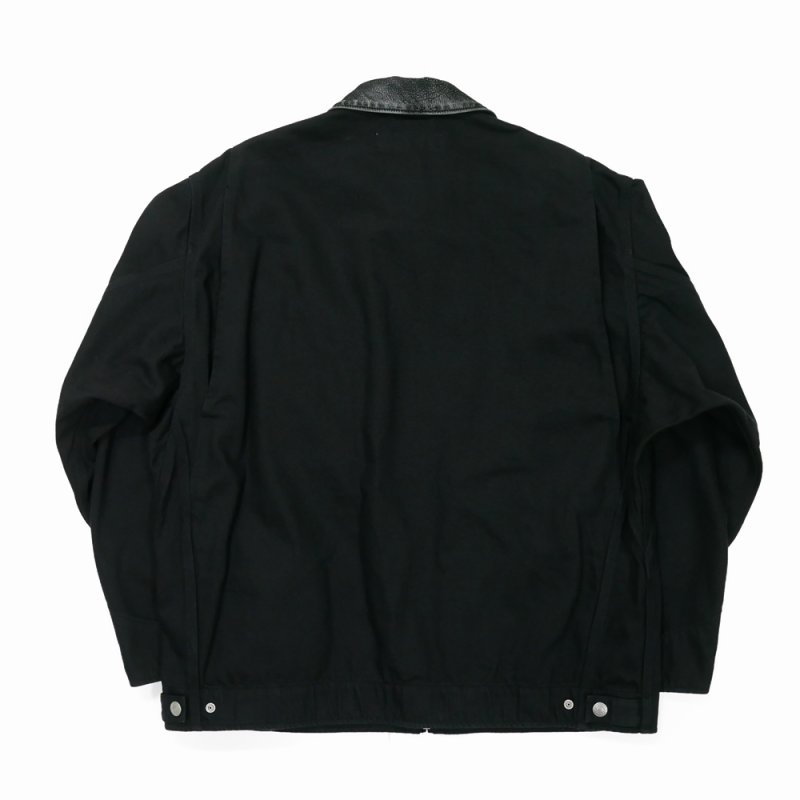 画像2: DAIRIKU/"Dairiku Work Wear" Vintage Wash Jacket（Black）［ヴィンテージウォッシュJKT-26秋冬］
