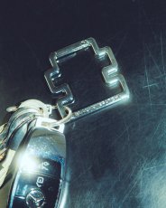 画像4: BlackEyePatch/OG LABEL SHAPED CARABINER（SILVER） (4)